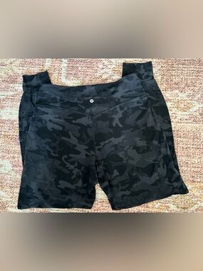 lululemon athletica Black Camo High-Rise Leggings